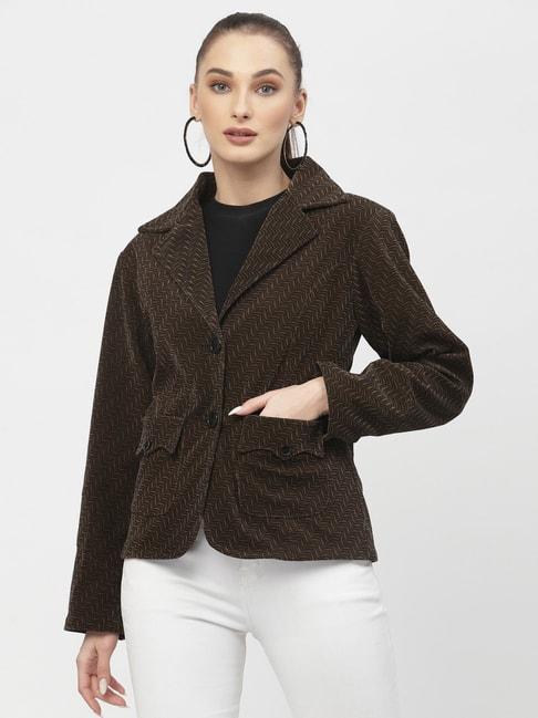 westwood-brown-printed-blazer