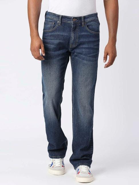 pepe-jeans-blue-regular-fit-lightly-washed-jeans