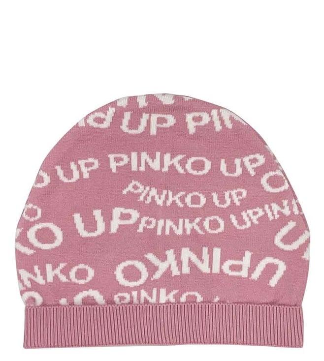 pinko-kids-pink-logo-beanie-(free-size)