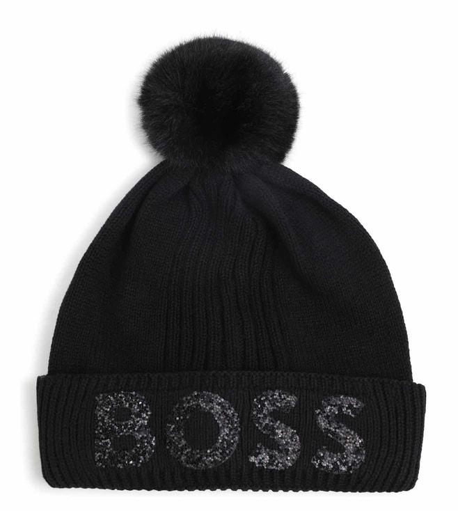 boss-kids-black-logo-beanie-(large)