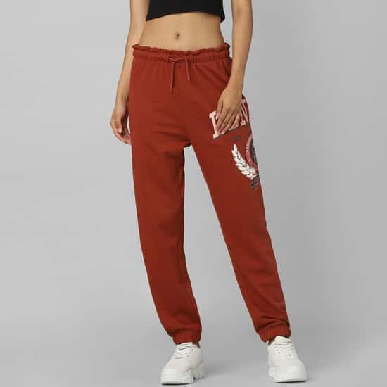 only-women-typographic-print-drawstring-joggers