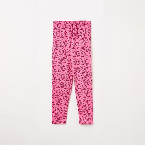 kidsville-girls-printed-elasticated-track-pants