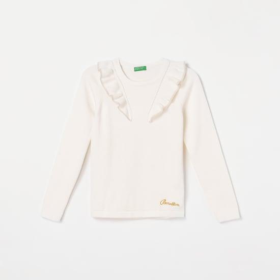 united-colors-of-benetton-girls-solid-full-sleeves-casual-top