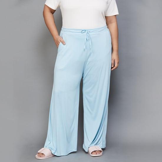 nexus-women-solid-elasticated-pyjamas