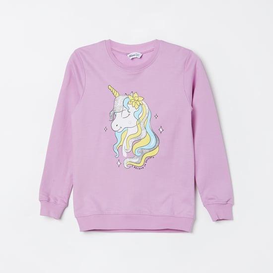 fame-forever-girls-unicorn-printed-sweatshirt