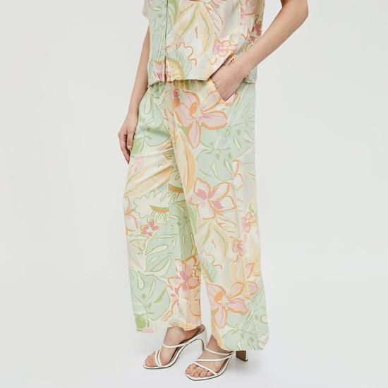 ginger-women-floral-printed-flared-trousers
