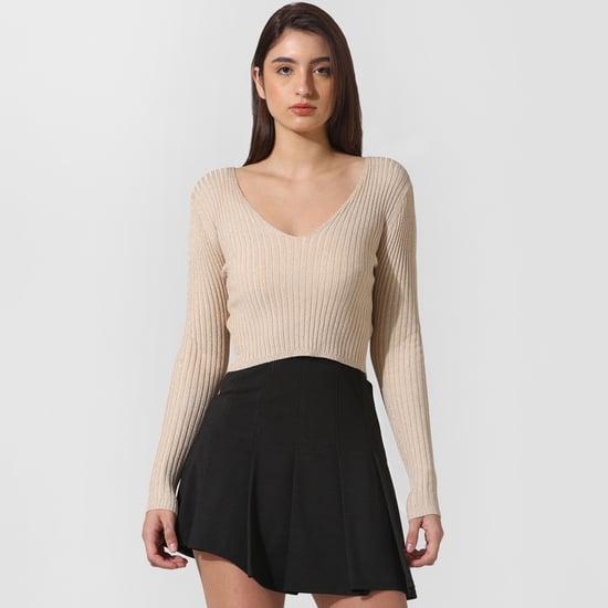 only-women-textured-knit-top