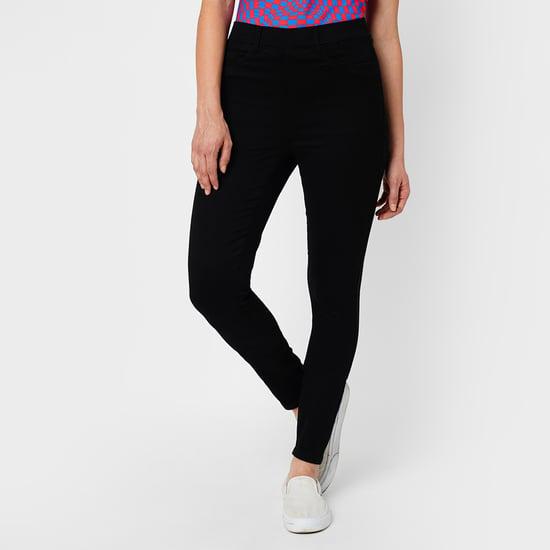 only-women-solid-slim-fit-jeggings