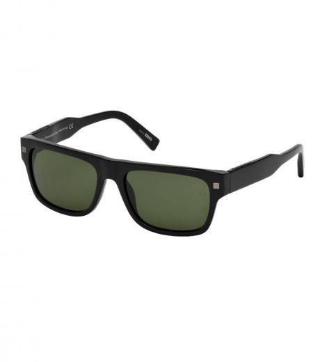 green-black-rectangular-sunglasses