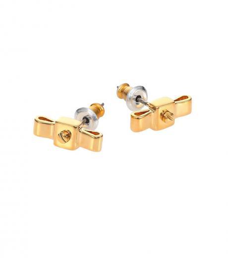 gold-bow-tie-stud-earrings