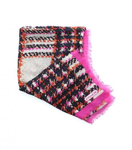 multicolor-boucle-printed-scarf