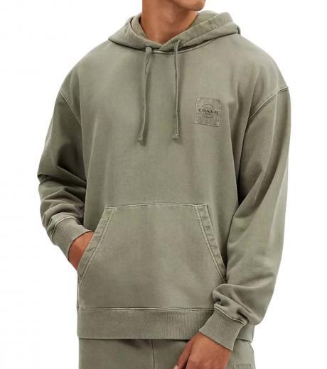 olive-logo-cotton-hoodie