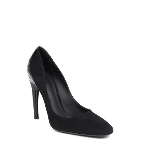 black-suede-classic-heels