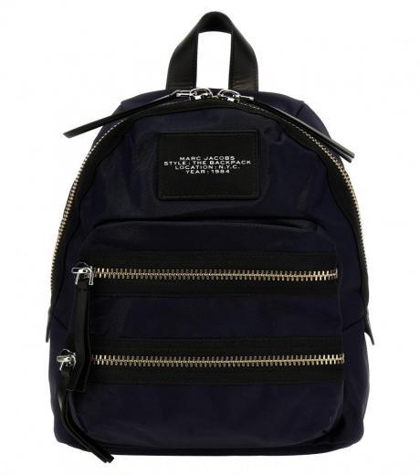 blue-the-biker-nylon-medium-backpack