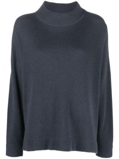 navy-blue-turtleneck-sweater
