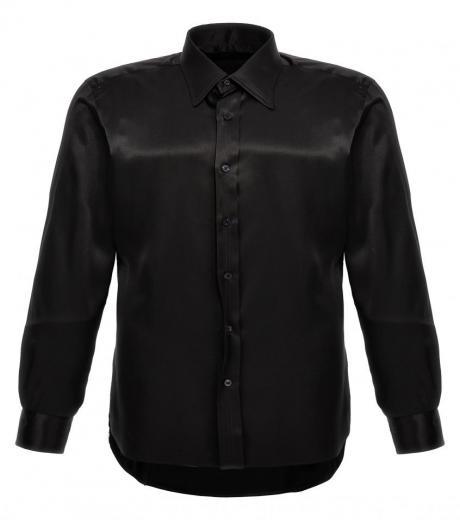 black-charmeuse-shirt