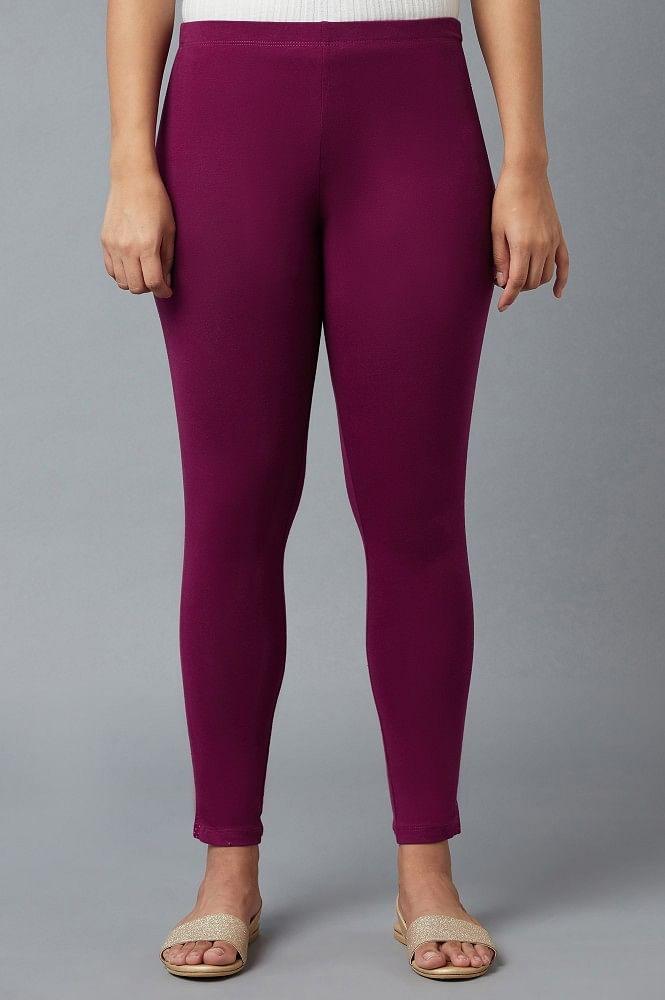 pink-cotton-lycra-tights-for-women