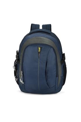 chester-plus-zip-closure-polyester-laptop-backpack---blue