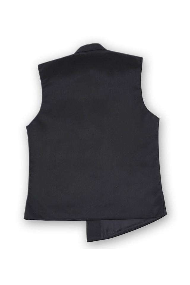 solid-cotton-regular-fit-boys-waistcoat---black