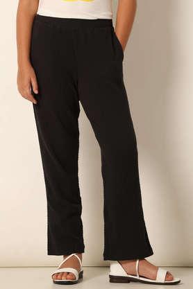 printed-cotton-regular-fit-girls-trousers---anthracite