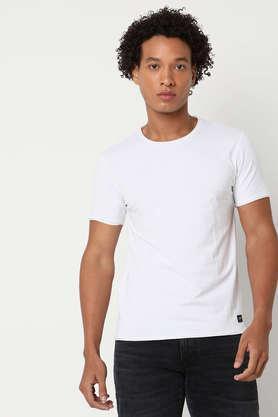 solid-jersey-crew-neck-men's-t-shirt---white
