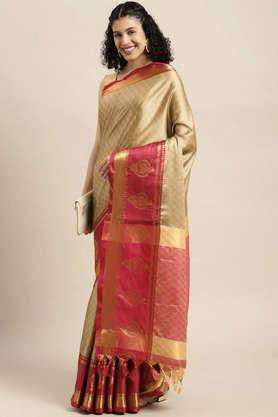 embellished-silk-festive-wear-women's-saree---natural