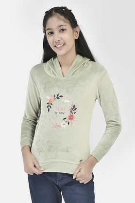 printed-polyester-regular-fit-girls-sweatshirt---olive