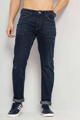 light-wash-cotton-straight-fit-men's-jeans---blue