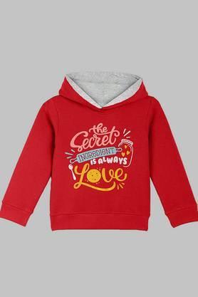graphic-print-blended-regular-fit-girls-sweatshirt---red