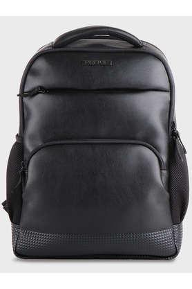 zip-clouser-pu-backpack---black