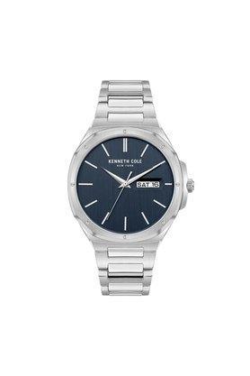 mens-43.5-mm-spring-21-blue-dial-stainless-steel-analogue-watch