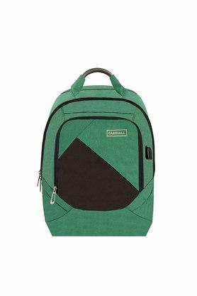 unisex-polyster-zip-closure-laptop-backpack---green