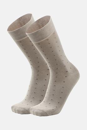knitted-cotton-nylon-spandex-men's-crew-socks---natural