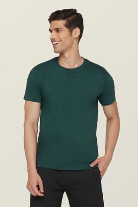solid-cotton-regular-men's-t-shirt---green