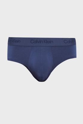 solid-blended-fabric-men's-briefs---blue