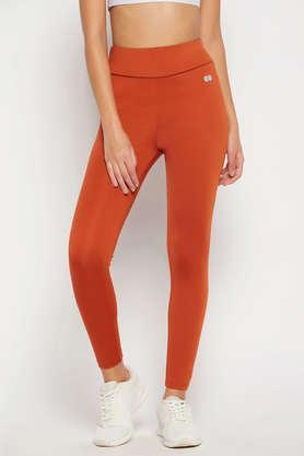 snug-fit-high-rise-active-tights-in-orange---brown