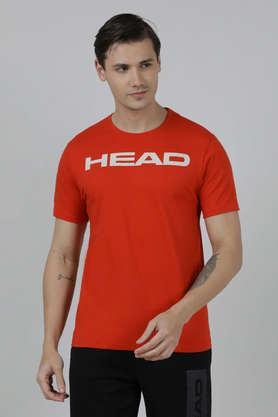 printed-cotton-poly-spandex-slim-fit-men's-t-shirt---red