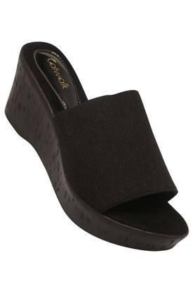fabric-slipon-womens-casual-sandals---black