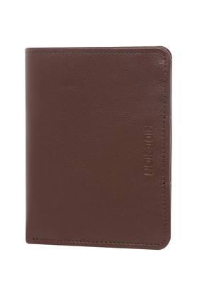 solid-leather-mens-casual-bi-fold-wallet---brown