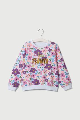 printed-cotton-round-neck-girls-sweatshirt---multi