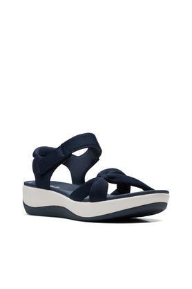 arla-shore-fabric-casual-wear-women's-sandals---navy