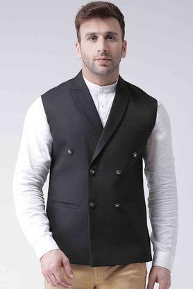 solid-blended-regular-fit-men's-occasion-wear-nehru-jacket---black