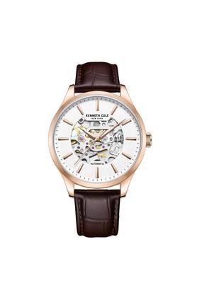 mens-42-mm-white-dial-leather-analog-watch