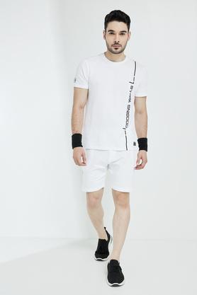 solid-cotton-regular-fit-men's-t-shirt---white