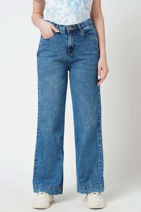 k5031-high-rise-wide-leg-women's-jeans---blue