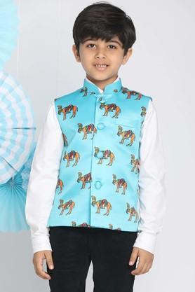 printed-mandarin-boys-nehru-jacket---blue