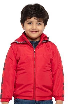 solid-polyester-hood-boys-jacket---red