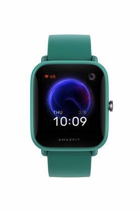 unisex-41-mm-bip-u-pro-green-dial-silicone-lcd-smart-watch---a2008