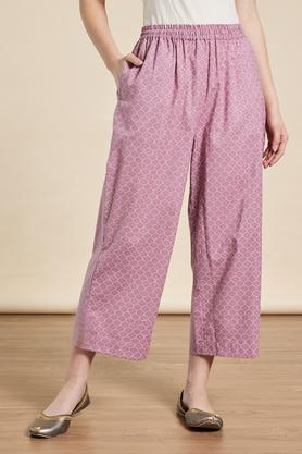 printed-full-length-casual-wear-palazzo---pink