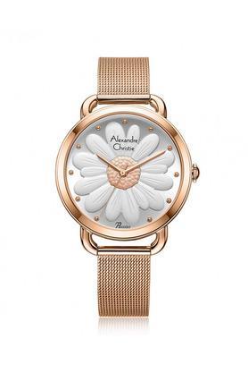 womens-36-mm-2852-lhb-with-3d-flower-effect-silver-dial-stainless-steel-analog-watch